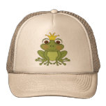 Märchen-Frosch-Prinz mit Krone Baseballkappen