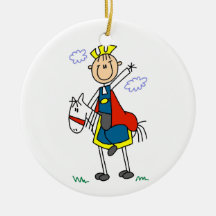 Märchenprinz auf Pferd Ornamente
