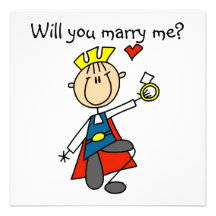 Märchenprinz sind Sie heiraten mich gewillt Individuelle Ankündigungen