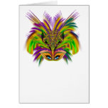 Mardi-Gras-Mask-The-Queen-V-3 Grußkarten