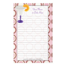 Margarita-Briefpapier Individuelle Druckpapiere