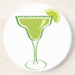 Margarita-Cocktail-Sandstein-Untersetzer