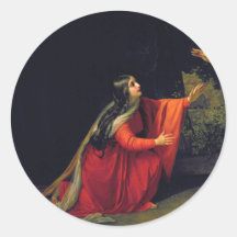 Maria Magdalena Runde Aufkleber