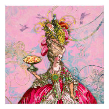 Marie Antoinette ließ sie Kuchen essen Einladungen