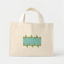Marienkäfer-blauer Hintergrund kein Text Tasche