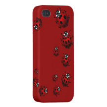 Marienkäfer IPhone 4 Fall-Dame Bird IPhone Gifts iPhone 4 Hüllen