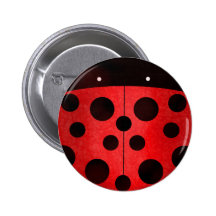 Marienkäfer-Marienkäfer - StiftAbzeichenknöpfe Buttons