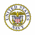 Marine-Emblem Polohemd