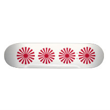 Marinefahne Japan, Japan Bedrucktes Skateboard