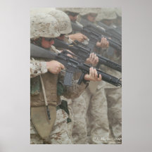 Marinesoldaten im Irak Posterdrucke