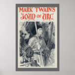 Mark Twains Jeanne d'Arc Plakat