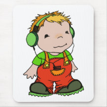 Markieren Sie mag Musik Mousepad