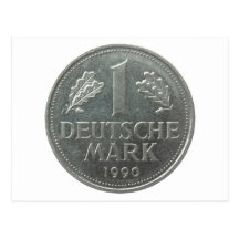 Markmünze Postkarten
