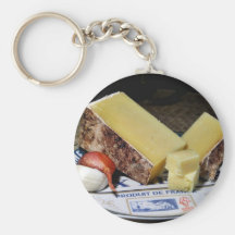 Markt-Cheddarkäse Schlüsselanhänger