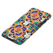 Marmormosaik-Halloween-Fliesen iPod Case-Mate Case