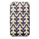 Marokkanisches Muster Damastpaisley-Arabeske girly Case-Mate iPhone 3 Hülle