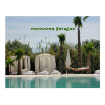 marokkanisches Paradies Postkarte