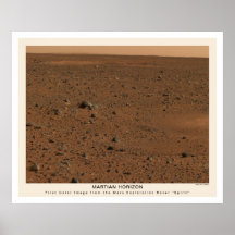 Mars-Vagabund-Geist-erstes Foto 2004 Plakatdruck