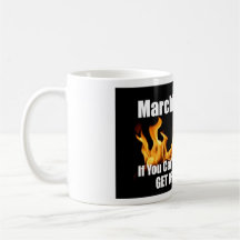 Marschierende Hitze Kaffeetassen