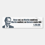 Martin ging, also könnte Barack laufen Autosticker