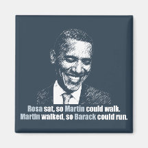 Martin ging, also könnte Barack laufen Magnete