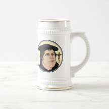 Martin Luther, der Christus bekennt, crucified Ste Teehaferl