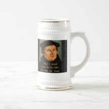 Martin Luther - hier stehe ich Zitat Tassen