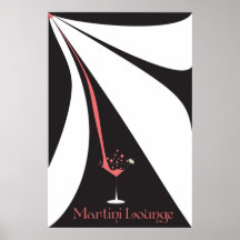 Martini-Aufenthaltsraum-Plakat