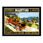 Martini-Automobil-St. Blaise Postkarten