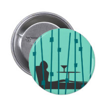 Martini-Zeit Anstecknadelbuttons
