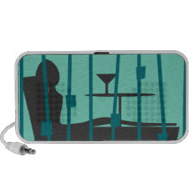 Martini-Zeit Tragbare Speaker