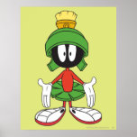 Marvin der Marsmensch verwirrt Plakat