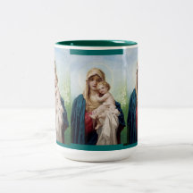 Mary, die Jesus hält Kaffeehaferl