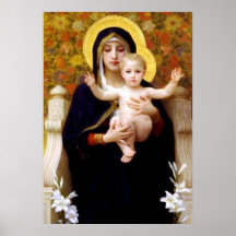 Mary-u. Baby-Jesus-Plakat