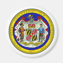 Maryland-Staats-Siegel-Magnet Magnete
