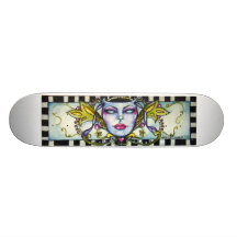 Masken-Skateboard Skateboarddeck