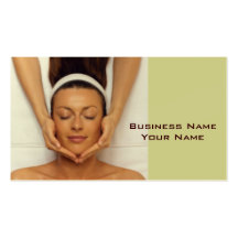 Massage-Therapeut-Visitenkarte