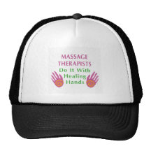 Massage-Therapeuten tun es mit den heilenden Hände Baseball Cap