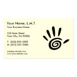 Massage-Therapie-Visitenkarten
