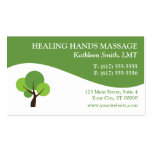 Massage-Therapie-Visitenkarten