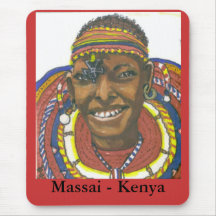 Massai Kenia Mauspads
