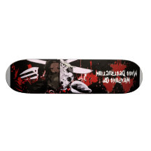 Massenvernichtung-ProSkateboard Bedruckte Skateboarddecks