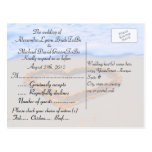 Matching RSVP for Invited Guests postkarten