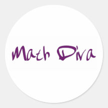 Mathe-Diva Aufkleber