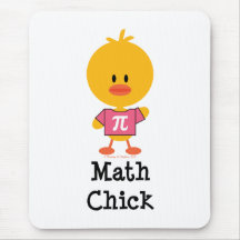 Mathe-Küken Mousepad