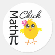Mathe-Küken Stickers