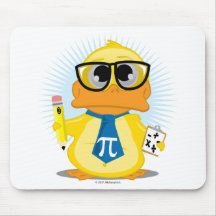 Mathe-Lehrer-Ente Mauspads