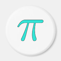 Mathe Symbol blaues Aqua-Rosa-heißes Baby-Licht-PU Kühlschrankmagnete