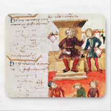 Mathematik-Lektion, von einer mathematischen Abhan Mousepads