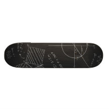 Mathetafel Personalisiertes Skateboard
